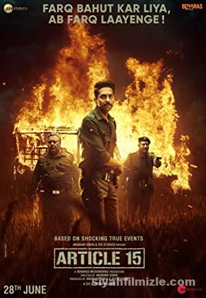 Article 15 2019 Filmi Türkçe Dublaj Altyazılı Full izle